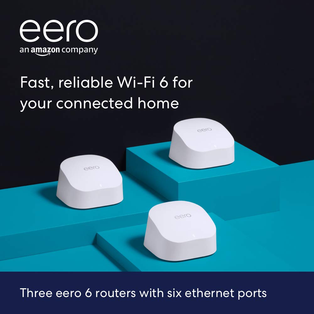 EERO Pro tri-band Wi-Fi 6 router for long-range